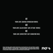 Load image into Gallery viewer, Frankie Knuckles - Presents Director's Cut: Your Love Remixes (Feat. Jamie Principle) - Clear 12" Vinyl Record