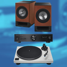 Load image into Gallery viewer, Technics SL-40CBT Turntable, SU-GX70 Amplifier & SC-CX700 Speakers Bundle