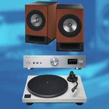 Load image into Gallery viewer, Technics SL-40CBT Turntable, SU-GX70 Amplifier & SC-CX700 Speakers Bundle