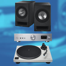Load image into Gallery viewer, Technics SL-40CBT Turntable, SU-GX70 Amplifier & SC-CX700 Speakers Bundle