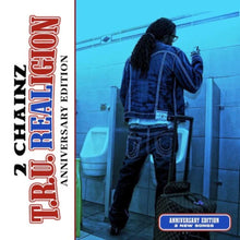 Load image into Gallery viewer, 2 Chainz - T.R.U. Realigion (Anniversary Edition) - RSD Black Friday 2025 Red, White, and Blue Marbled Vinyl LP Record - Bondi Records
