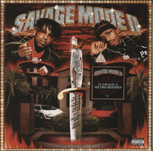 Load image into Gallery viewer, 21 Savage & Metro Boomin – Savage Mode II - Translucent Red Vinyl LP Record - Bondi Records