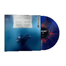 Load image into Gallery viewer, Billie Eilish - Hit Me Hard And Soft - Anniversary Dark Blue & Orange Splatter Vinyl LP Record