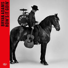 Load image into Gallery viewer, Bryan Adams - How's It Goin' - Red & White Sunburst Vinyl LP Record