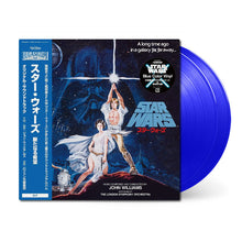 Load image into Gallery viewer, John Williams, London Symphony Orchestra - Star Wars: A New Hope (Original Motion Picture Soundtrack) - Translucent Sapphire Blue Vinyl LP Record