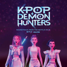 Load image into Gallery viewer, Various Artists - Kpop Demon Hunters (Soundtrack From The Netflix Film) Anniversary Edition - Neon Pink Wave Vinyl LP Record