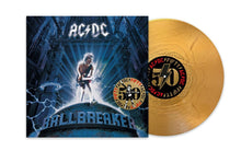 Load image into Gallery viewer, AC/DC – Ballbreaker - 50th Anniversary Gold Vinyl LP Record - Bondi Records