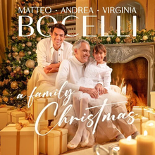 Load image into Gallery viewer, Andrea Bocelli - A Family Christmas - Blue Vinyl LP Record - Bondi Records