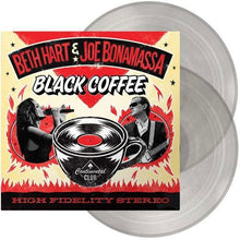 Load image into Gallery viewer, Beth Hart & Joe Bonamassa - Black Coffee - Clear Vinyl LP Record - Bondi Records
