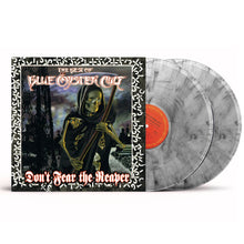 Load image into Gallery viewer, Blue Öyster Cult - Don't Fear The Reaper: The Best Of Blue Öyster Cult - Crystal Clear & Black Marble vinyl LP Record - Bondi Records
