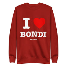 Load image into Gallery viewer, Bondi Records – I Love Bondi – Dark Sweatshirt - Bondi Records