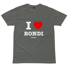 Load image into Gallery viewer, Bondi Records – I Love Bondi – Dark T-Shirt - Bondi Records