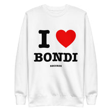 Load image into Gallery viewer, Bondi Records – I Love Bondi – Light Sweatshirt - Bondi Records