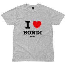 Load image into Gallery viewer, Bondi Records – I Love Bondi – Light T-Shirt - Bondi Records