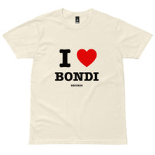 Load image into Gallery viewer, Bondi Records – I Love Bondi – Light T-Shirt - Bondi Records