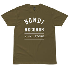 Load image into Gallery viewer, Bondi Records men's college t-shirt - dark - Bondi Records