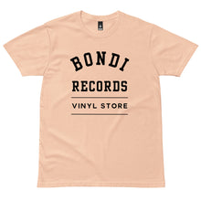 Load image into Gallery viewer, Bondi Records men&#39;s college t-shirt - light - Bondi Records

