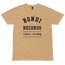 Load image into Gallery viewer, Bondi Records men's college t-shirt - light - Bondi Records
