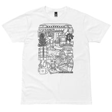 Load image into Gallery viewer, Bondi Records men's illustration tee - light - Bondi Records