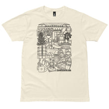 Load image into Gallery viewer, Bondi Records men's illustration tee - light - Bondi Records