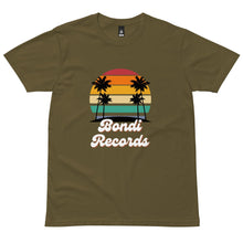 Load image into Gallery viewer, Bondi Records men's retro beach t-shirt - dark - Bondi Records