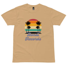 Load image into Gallery viewer, Bondi Records men's retro beach t-shirt - light - Bondi Records