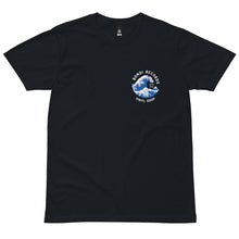 Load image into Gallery viewer, Bondi Records men's wave t-shirt - dark - Bondi Records