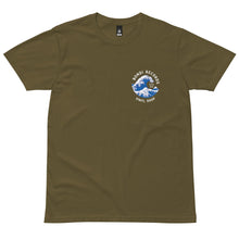 Load image into Gallery viewer, Bondi Records men's wave t-shirt - dark - Bondi Records