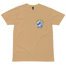 Load image into Gallery viewer, Bondi Records men's wave t-shirt - light - Bondi Records