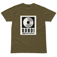 Load image into Gallery viewer, Bondi Records retro men's t-shirt - dark - Bondi Records