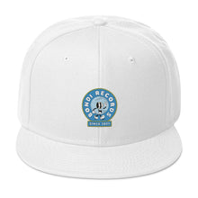 Load image into Gallery viewer, Bondi Records rubberman snapback cap - Bondi Records