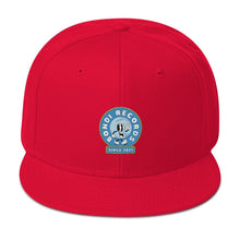 Load image into Gallery viewer, Bondi Records rubberman snapback cap - Bondi Records