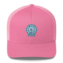 Load image into Gallery viewer, Bondi Records rubberman trucker cap - Bondi Records