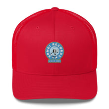 Load image into Gallery viewer, Bondi Records rubberman trucker cap - Bondi Records