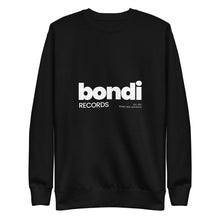 Load image into Gallery viewer, Bondi Records – Simple Logo – Dark Sweatshirt - Bondi Records