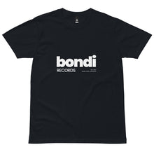 Load image into Gallery viewer, Bondi Records – Simple Logo Large – Dark T-Shirt - Bondi Records