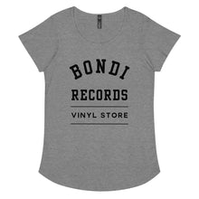 Load image into Gallery viewer, Bondi Records women’s college t-shirt - light - Bondi Records