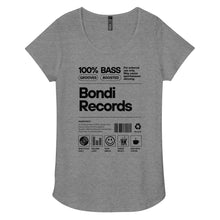 Load image into Gallery viewer, Bondi Records women’s ingredient t-shirt - light - Bondi Records