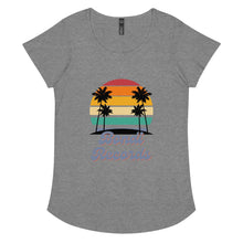 Load image into Gallery viewer, Bondi Records women’s retro beach t-shirt - light - Bondi Records