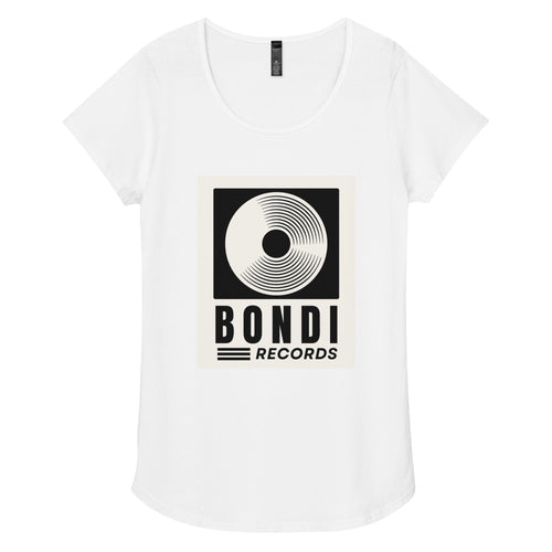 Bondi Records women's retro t-shirt - light - Bondi Records