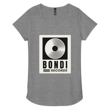 Load image into Gallery viewer, Bondi Records women's retro t-shirt - light - Bondi Records