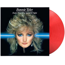 Load image into Gallery viewer, Bonnie Tyler - Faster Than The Speed Of Night - Red Vinyl LP Record - Bondi Records