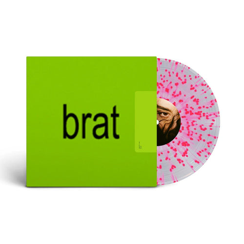 Charli XCX - Brat - Clear and Pink Vinyl LP Record - Bondi Records