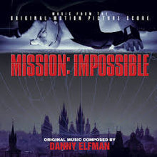 Load image into Gallery viewer, Danny Elfman - Mission Impossible 30th Anniversary Edition - Blue Vinyl LP Record - Bondi Records
