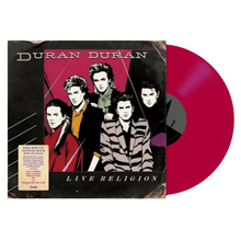 Load image into Gallery viewer, Duran Duran - Live Religion - Violet Red Vinyl LP Record - Bondi Records