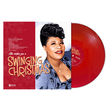 Load image into Gallery viewer, Ella Fitzgerald - Ella Wishes You A Swinging Christmas - Red Vinyl LP Record - Bondi Records