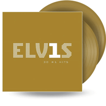 Load image into Gallery viewer, Elvis Presley - ELV1S 30 #1 Hits - Gold Vinyl LP Record - Bondi Records