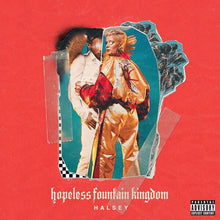 Load image into Gallery viewer, Halsey - Hopeless Fountain Kingdom - Clear with Teal Splatter Vinyl LP Record - Bondi Records