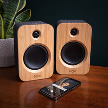 Load image into Gallery viewer, House of Marley - Get Together Duo Bookshelf Bluetooth Speakers - Bondi Records