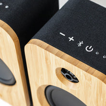 Load image into Gallery viewer, House of Marley - Get Together Duo Bookshelf Bluetooth Speakers - Bondi Records